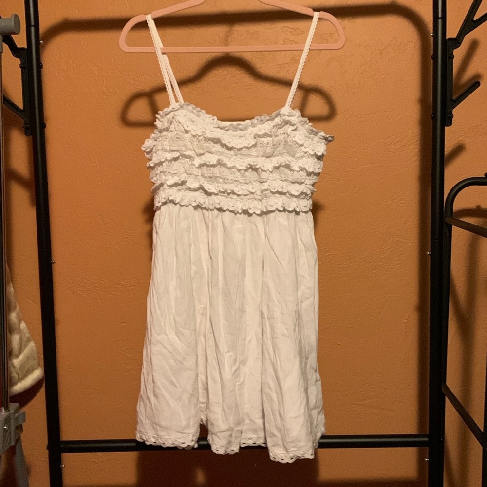 American eagle white summer dress